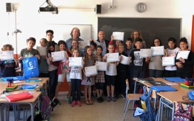 L’Escola Ocata tanca la participació en el programa Cultura Emprenedora a l’Escola amb el lliurament de diplomes